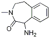 1-Amino-3-methyl-4,5-dihydro-1h-benzo[d]azepin-2(3h)-one Structure,253324-91-3Structure