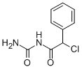 Benzeneacetamide,n-(aminocarbonyl)-a-chloro- Structure,25395-28-2Structure