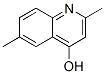 2,6-Dimethyl-4-hydroxyquinoline Structure,25428-07-3Structure