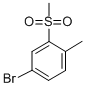 4-Bromo-1-methyl-2-(methylsulfonyl)benzene Structure,254887-17-7Structure