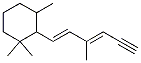 1,3,3-Trimethyl-2-[(1e,3e)-3-methyl-1,3-hexadien-5-ynyl]-cyclohexane Structure,25576-25-4Structure