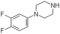 1-(3,4-Difluorophenyl)piperazine Structure,255893-57-3Structure