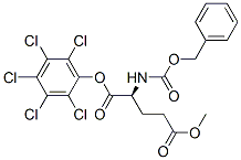 N-[(benzyloxy)carbonyl ]-l -glutamic acid 5-methyl 1-(pentachlorophenyl ) ester Structure,25613-46-1Structure