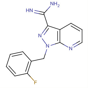 1-[(2-Fluorophenyl)methyl]- 1h-pyrazolo[3,4-b]pyridine-3-carboximidamide Structure,256376-68-8Structure