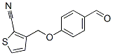 3-[(4-Formylphenoxy)methyl]thiophene-2-carbonitrile Structure,256471-05-3Structure