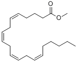 花生四烯酸甲酯结构式_2566-89-4结构式