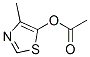 4-Methyl-5-thiazolol 5-acetate Structure,256642-26-9Structure