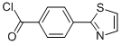 4-(1,3-Thiazol-2-yl)benzoyl chloride Structure,257876-09-8Structure