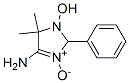 4-氨基-1-羟基-5,5-二甲基-2-苯基-2,5-二氢-1h-咪唑-3-ium-3-olate结构式_257932-10-8结构式