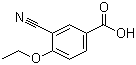 3-Cyano-4-ethoxybenzoic acid Structure,258273-32-4Structure