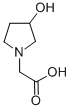 (3-Hydroxy-pyrrolidin-1-yl)-acetic acid Structure,258530-57-3Structure