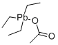 Acetoxytriethyllead(IV) Structure,2587-81-7Structure