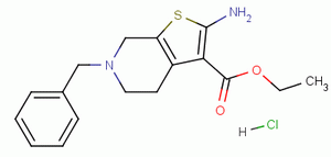 替诺立定盐酸结构式_25913-34-2结构式