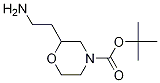 2-(2-氨基乙基)-4-吗啉羧酸 1,1-二甲基乙酯结构式_259180-78-4结构式