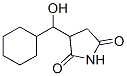 (9ci)-3-(环己基羟基甲基)-2,5-吡咯烷二酮结构式_259219-02-8结构式