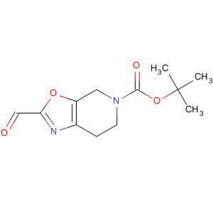 5-(Tert-butoxycarbonyl)-2-formyl-4,5,6,7-tetrahydro-oxazolo[5,4-c]pyridine Structure,259809-73-9Structure