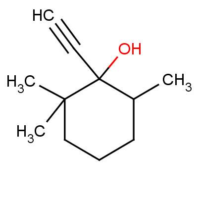 1-Ethynyl-2,2,6-trimethylcyclohexanol Structure,26005-41-4Structure