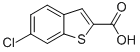 6-Chloro-1-benzothiophene-2-carboxylic acid Structure,26018-73-5Structure