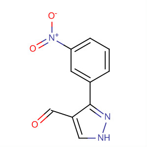 3-(3-Nitrophenyl)-1h-pyrazole-4-carboxaldehyde Structure,26033-25-0Structure