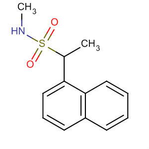 N-甲基-2-(1-萘)乙烷磺酰胺结构式_260542-34-5结构式