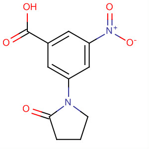 3-Nitro-5-(2-oxopyrrolidin-1-yl)benzoic acid Structure,26090-60-8Structure