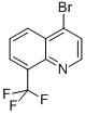 4-Bromo-8-trifluoromethylquinoline Structure,260973-10-2Structure