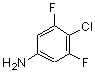 4-Chloro-3,5-difluoro-phenylamine Structure,2613-33-4Structure