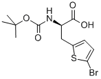 (R)-N-Boc-2-(5-bromothienyl)alanine Structure,261380-16-9Structure