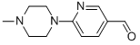 6-(4-Methyl-1-piperazinyl)-3-pyridinecarboxaldehyde Structure,261715-38-2Structure