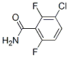 3-Chloro-2,6-difluorobenzamide Structure,261762-41-8Structure