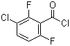 3-Chloro-2,6-difluorobenzoyl chloride Structure,261762-43-0Structure