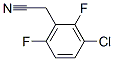 3-Chloro-2,6-difluorophenylacetonitrile Structure,261762-55-4Structure