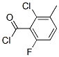 2-Chloro-6-fluoro-3-methylbenzoyl chloride Structure,261762-82-7Structure