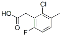 2-Chloro-6-fluoro-3-methylphenylacetic acid Structure,261762-92-9Structure