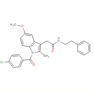 N-(2-Phenylethyl)indomethacin Amide Structure,261766-32-9Structure