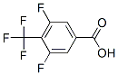 3,5-二氟-4-三氟甲基苯甲酸结构式_261945-09-9结构式