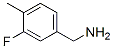 3-Fluoro-4-methylbenzylamine Structure,261951-67-1Structure