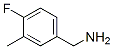 4-Fluoro-3-methylbenzylamine Structure,261951-68-2Structure