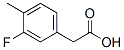 3-Fluoro-4-methylphenylacetic acid Structure,261951-74-0Structure