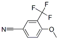 4-Methoxy-3-(trifluoromethyl)benzonitrile Structure,261951-87-5Structure