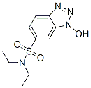 3-Hydroxy-3H-benzotriazole-5-sulfonic acid diethylamide Structure,26198-23-2Structure