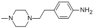 4-[2-(4-Methyl-piperazin-1-yl)-ethyl]-phenylamine Structure,262368-48-9Structure