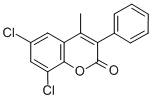 6,8-Dichloro-4-methyl-3-phenylcoumarin Structure,262590-97-6Structure