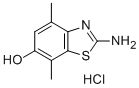 (2-氨基-4,7-二甲基)苯并噻唑-6-醇盐酸盐结构式_26278-83-1结构式