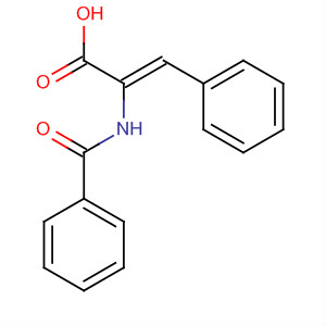 (Z)-2-苯酰胺-3-苯基丙烯酸结构式_26348-47-0结构式