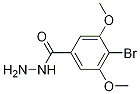 4-Bromo-3,5-dimethoxybenzoic acid hydrazide Structure,263567-38-0Structure