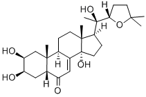 Stachysterone d Structure,26361-67-1Structure