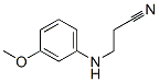 3-(3-Methoxy-phenylamino)-propionitrile Structure,26424-07-7Structure