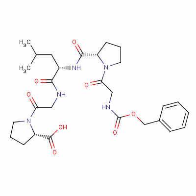 Z-gly-pro-leu-gly-pro-oh Structure,2646-61-9Structure