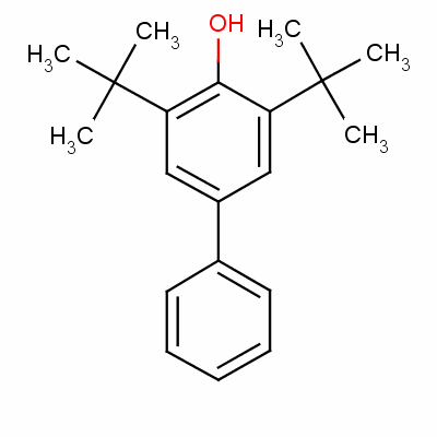 [1,1-Biphenyl]-4-ol, 3,5-bis(1,1-dimethylethyl)- Structure,2668-47-5Structure